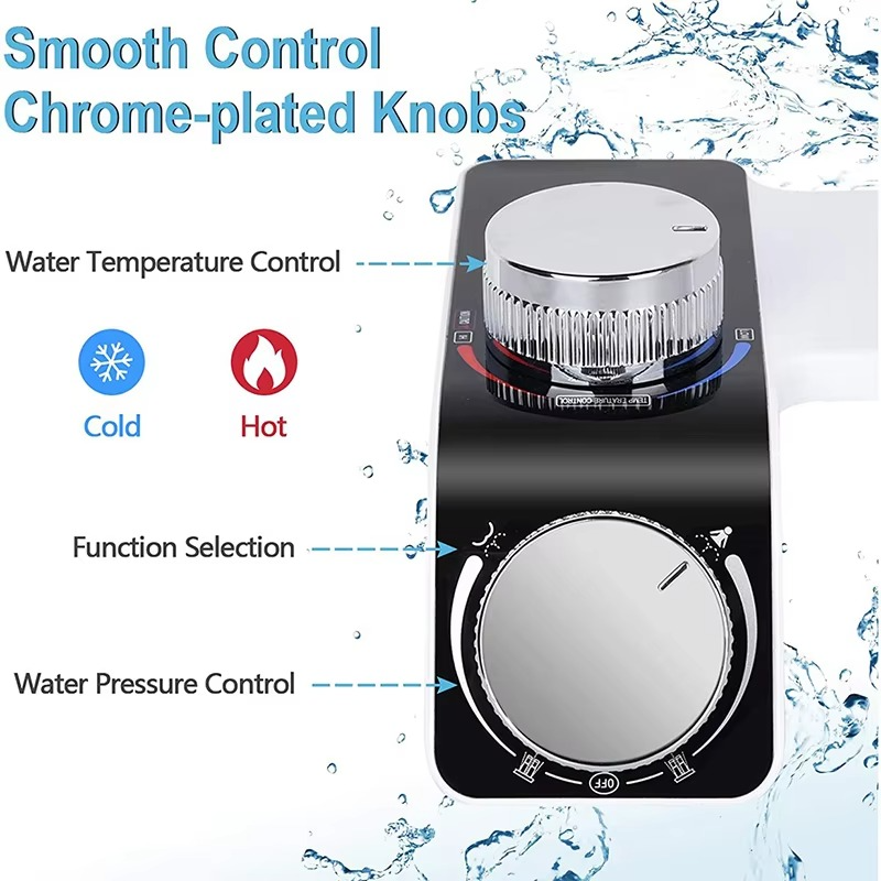 WalkAid™ Bidet Toilet Seat Attachment