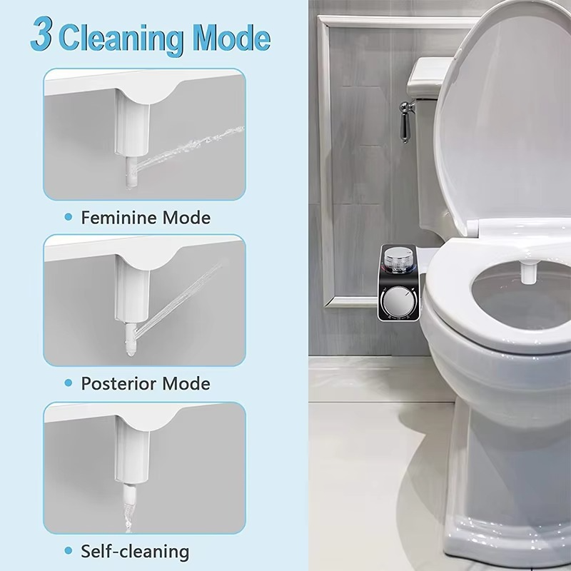 WalkAid™ Bidet Toilet Seat Attachment