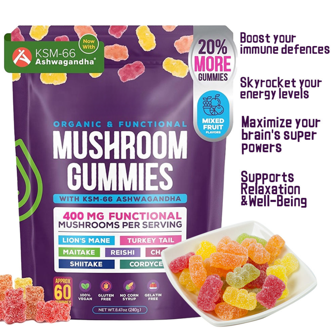 Lion's Mane Mushroom Gummy