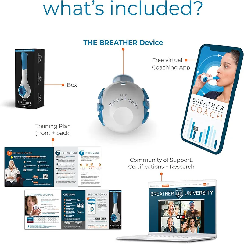 Natural Breathing Exerciser Trainer
