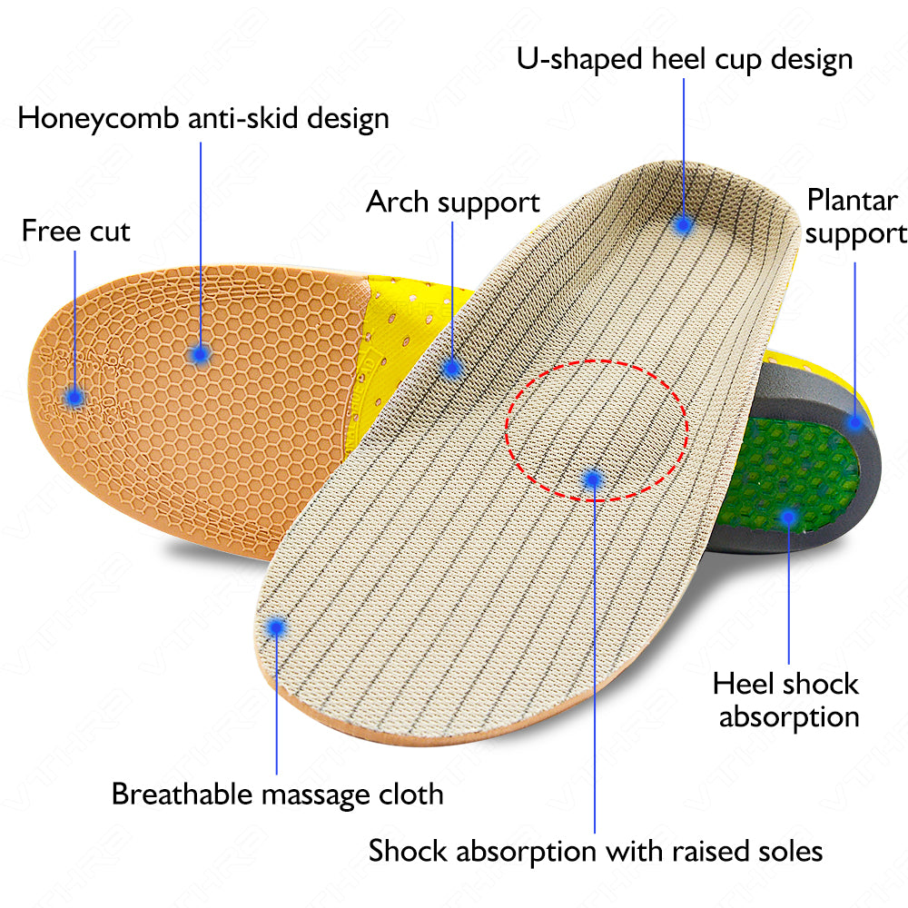 WalkAid Orthotic Gel Insoles