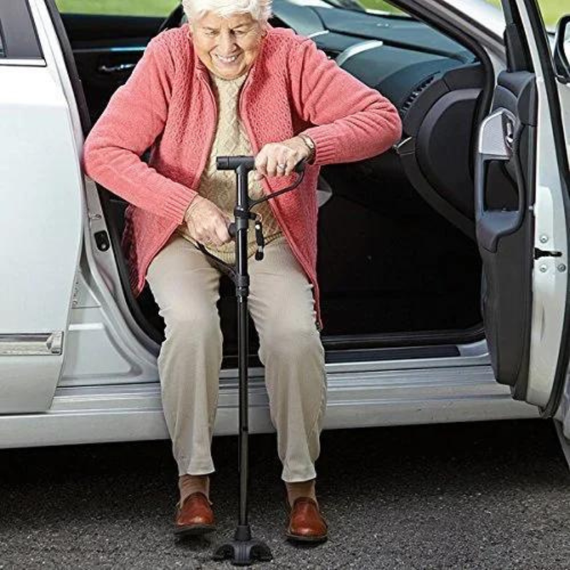 WalkAid™ StandSecure Cane