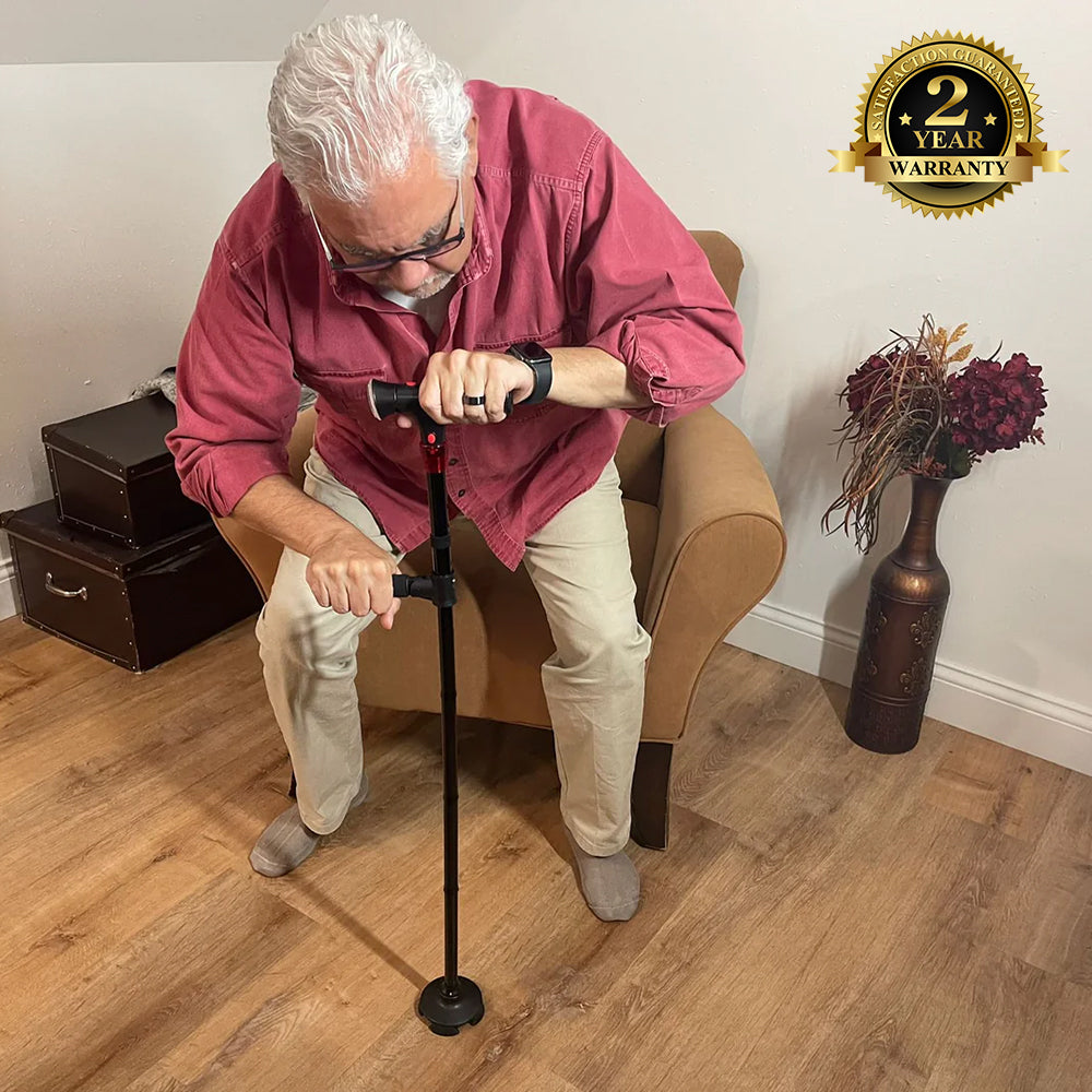 WalkAid™ StandSecure Cane