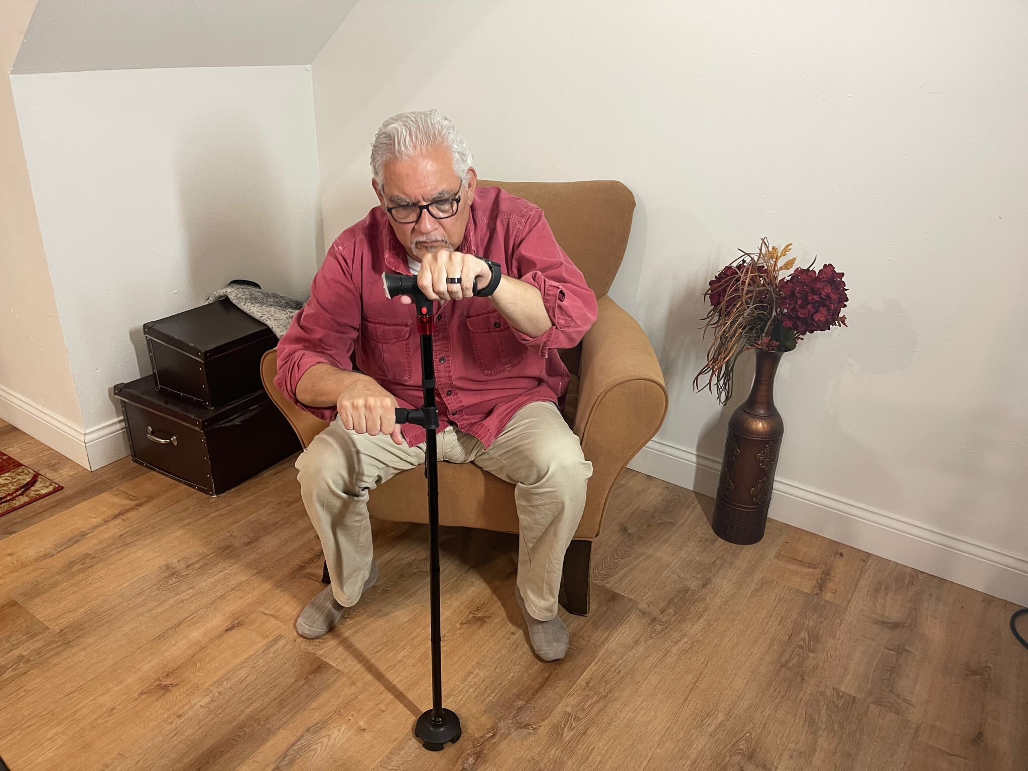 WalkAid™ StandSecure Cane